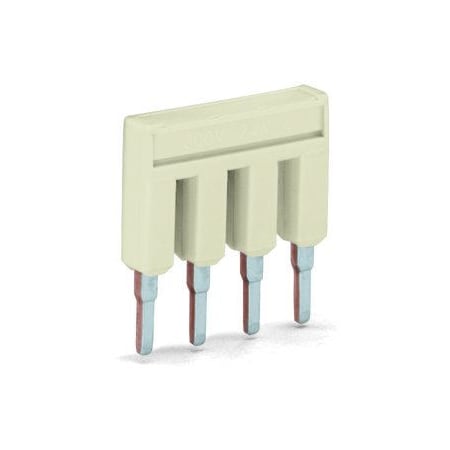 Wago PUSH-IN JUMPER BARS, 2-WAY GREY INSULATED,  378739